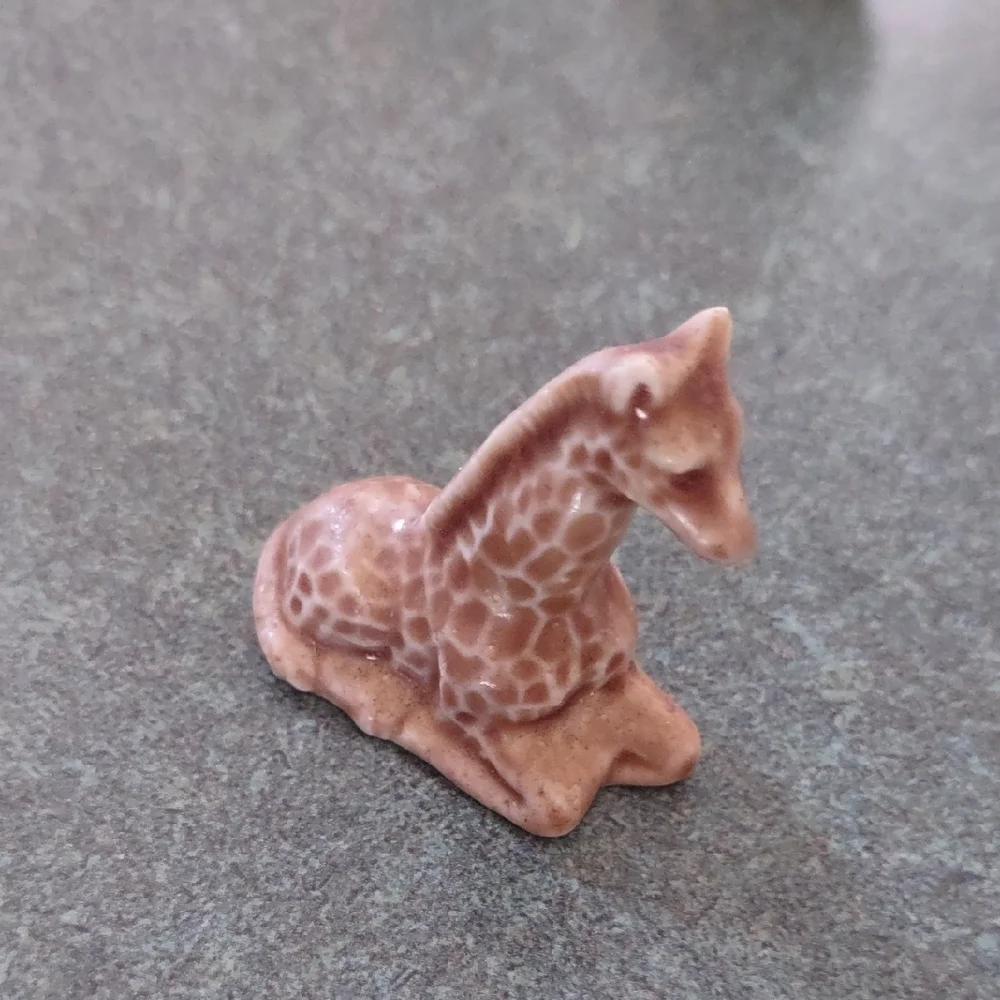 Set of 3 Vintage Wade of England Miniature Ceramic Animal Figurines